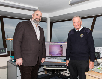 The High Sheriff and Station Manager, Tony Stables