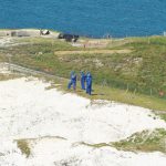 Cliff Rescue at The Needles, Courtesy of George Thorburn