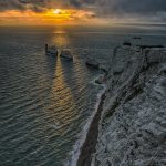 Needles Sunset by Isle of Wight Photographic Society