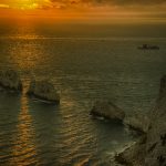 Needles Sunset 2 by Isle of Wight Photographic Society